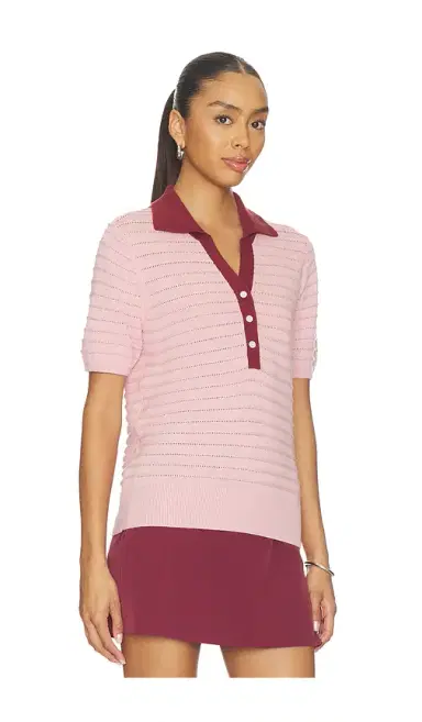 Varley Wren Knit Polo Top | Thumbnail 2 Varley Wren Knit Polo Top | Thumbnail 2