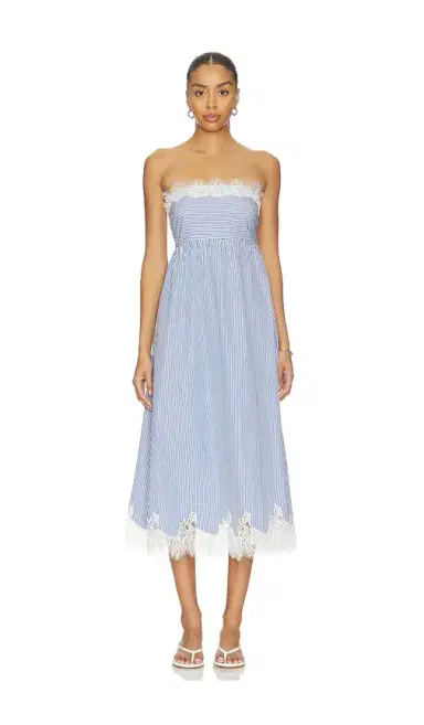 Cami NYC Kacey Strapless Dress | Thumbnail 1 Cami NYC Kacey Strapless Dress | Thumbnail 1
