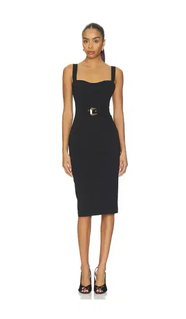 Versace Jeans Couture Belted Dress | Thumbnail 1 Versace Jeans Couture Belted Dress | Thumbnail 1