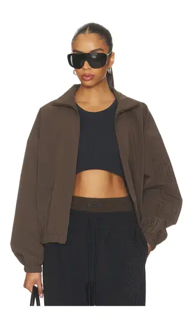 Fear of God ESSENTIALS Active Trace Full Zip Track Jacket | Thumbnail 1 Fear of God ESSENTIALS Active Trace Full Zip Track Jacket | Thumbnail 1