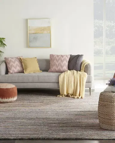 Nourison Logan Hand-Knotted Rug | Thumbnail 1 Nourison Logan Hand-Knotted Rug | Thumbnail 1