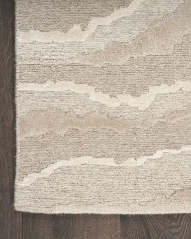 Nourison Rolling Hand-Knotted Rug | Thumbnail 3 Nourison Rolling Hand-Knotted Rug | Thumbnail 3
