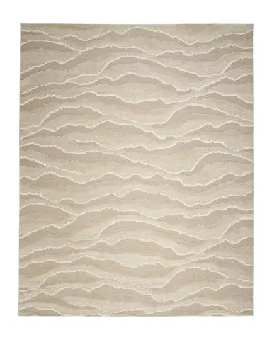 Nourison Rolling Hand-Knotted Rug | Thumbnail 1 Nourison Rolling Hand-Knotted Rug | Thumbnail 1