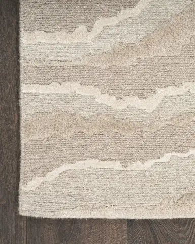 Nourison Rolling Hand-Knotted Rug | Thumbnail 3 Nourison Rolling Hand-Knotted Rug | Thumbnail 3