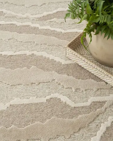 Nourison Rolling Hand-Knotted Rug | Thumbnail 4 Nourison Rolling Hand-Knotted Rug | Thumbnail 4