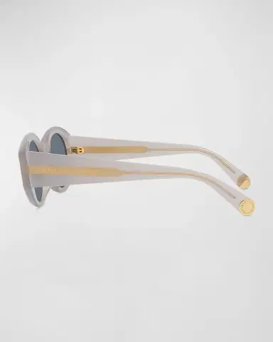Stella McCartney Round Acetate Sunglasses | Thumbnail 3 Stella McCartney Round Acetate Sunglasses | Thumbnail 3