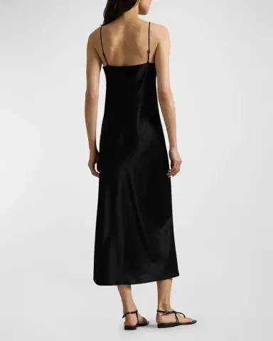 Polo Ralph Lauren Satin Midi Slip Dress | Thumbnail 4 Polo Ralph Lauren Satin Midi Slip Dress | Thumbnail 4