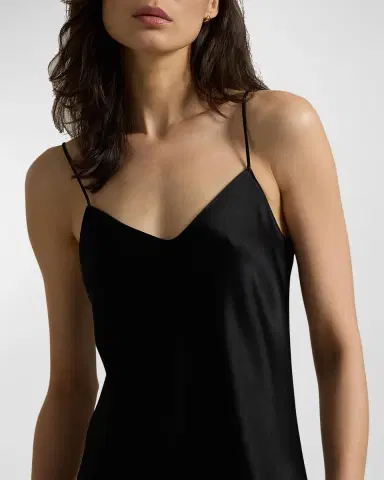 Polo Ralph Lauren Satin Midi Slip Dress | Thumbnail 5 Polo Ralph Lauren Satin Midi Slip Dress | Thumbnail 5