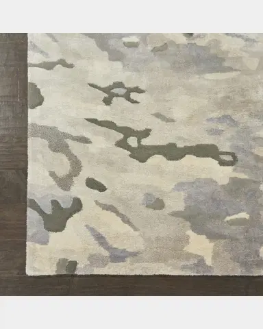 Nourison Prismatic Blue Hand-Tufted Rug | Thumbnail 3 Nourison Prismatic Blue Hand-Tufted Rug | Thumbnail 3
