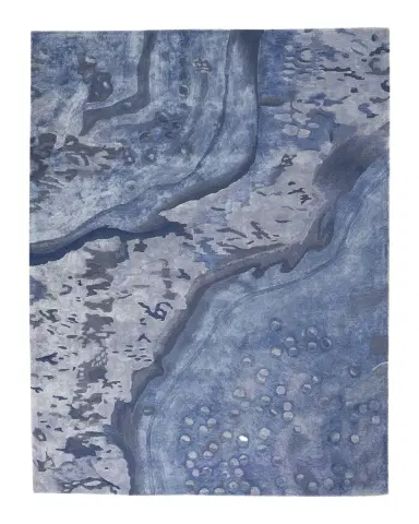 Nourison Prismatic Blue Hand-Tufted Rug | Thumbnail 1 Nourison Prismatic Blue Hand-Tufted Rug | Thumbnail 1