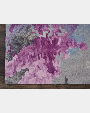 Nourison Prismatic Grey/Multicolor Hand-Tufted Rug | Thumbnail 4 Nourison Prismatic Grey/Multicolor Hand-Tufted Rug | Thumbnail 4
