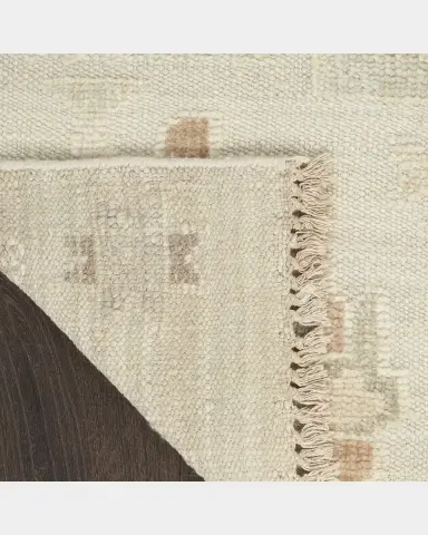 Nourison Whispers Cream Hand-Knotted Rug | Thumbnail 6 Nourison Whispers Cream Hand-Knotted Rug | Thumbnail 6