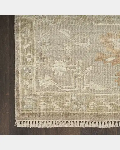 Nourison Whispers Taupe Hand-Knotted Rug | Thumbnail 3 Nourison Whispers Taupe Hand-Knotted Rug | Thumbnail 3