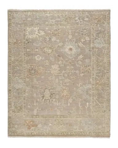 Nourison Whispers Taupe Hand-Knotted Rug | Thumbnail 1 Nourison Whispers Taupe Hand-Knotted Rug | Thumbnail 1