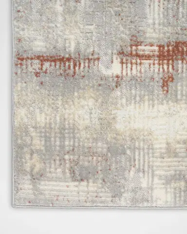 Calvin Klein Rush Blue/Beige Power-Loomed Rug | Thumbnail 3 Calvin Klein Rush Blue/Beige Power-Loomed Rug | Thumbnail 3