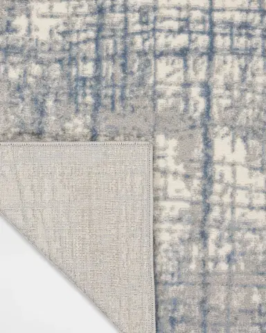 Calvin Klein Rush /Blue Power-Loomed Rug | Thumbnail 4 Calvin Klein Rush /Blue Power-Loomed Rug | Thumbnail 4