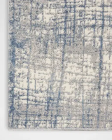 Calvin Klein Rush Ivory/Blue Power-Loomed Rug | Thumbnail 3 Calvin Klein Rush Ivory/Blue Power-Loomed Rug | Thumbnail 3