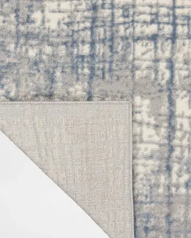 Calvin Klein Rush Ivory/Blue Power-Loomed Rug | Thumbnail 4 Calvin Klein Rush Ivory/Blue Power-Loomed Rug | Thumbnail 4