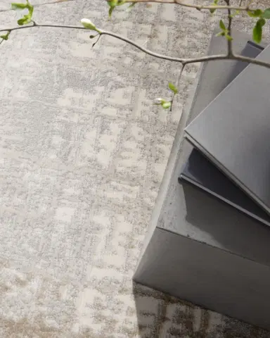 Calvin Klein Rush /Blue Power-Loomed Rug | Thumbnail 7 Calvin Klein Rush /Blue Power-Loomed Rug | Thumbnail 7