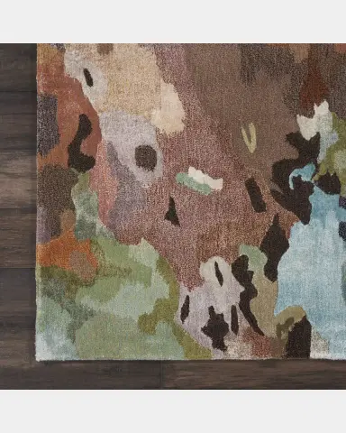Nourison Prismatic Multicolor Hand-Tufted Rug | Thumbnail 3 Nourison Prismatic Multicolor Hand-Tufted Rug | Thumbnail 3