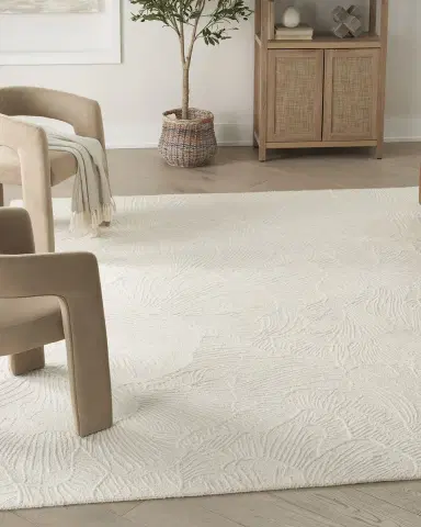 Nourison Avra Blue Hand-Tufted Rug | Thumbnail 5 Nourison Avra Blue Hand-Tufted Rug | Thumbnail 5
