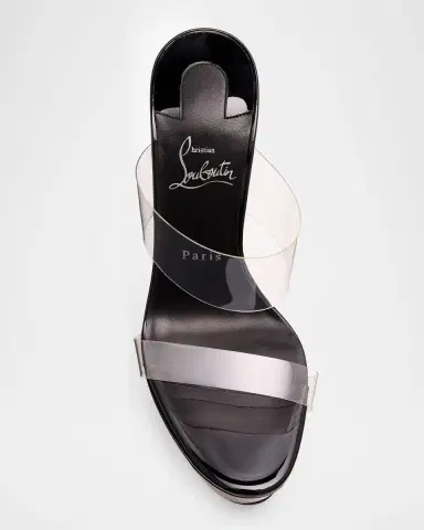 Christian Louboutin 150mm Just Nothing Clear Platform Slide Sandals | Thumbnail 6 Christian Louboutin 150mm Just Nothing Clear Platform Slide Sandals | Thumbnail 6