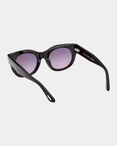 Tom Ford Marine 50MM Round Sunglasses | Thumbnail 2 Tom Ford Marine 50MM Round Sunglasses | Thumbnail 2