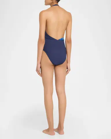 ALÉMAIS Martine Tie-Dye Draped One-Piece Swimsuit | Thumbnail 2 ALÉMAIS Martine Tie-Dye Draped One-Piece Swimsuit | Thumbnail 2