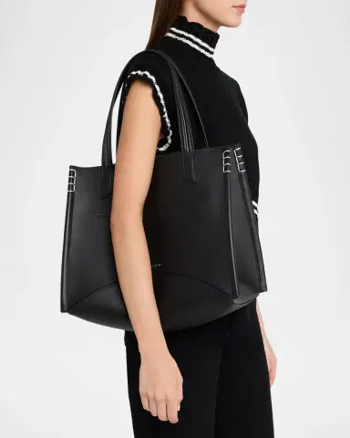 JW Anderson Men's Loafer Cabas Leather Tote Bag | Thumbnail 2 JW Anderson Men's Loafer Cabas Leather Tote Bag | Thumbnail 2