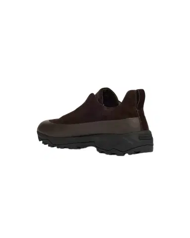 ZEGNA Men 's Triple Stitch Monte Suede and Leather Slip-On Sneakers | Thumbnail 1 ZEGNA Men 's Triple Stitch Monte Suede and Leather Slip-On Sneakers | Thumbnail 1