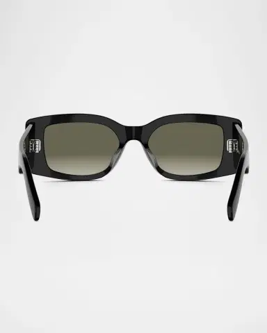 Celine Maxi Triomphe Acetate Rectangular Sunglasses | Thumbnail 5 Celine Maxi Triomphe Acetate Rectangular Sunglasses | Thumbnail 5