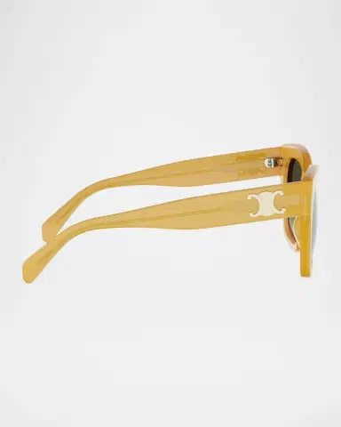 Celine Triomphe 55mm Square Acetate Sunglasses | Thumbnail 4 Celine Triomphe 55mm Square Acetate Sunglasses | Thumbnail 4