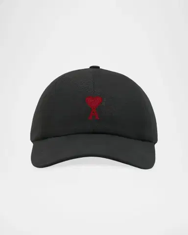 AMI PARIS Men's Ami De Coeur Embroidery Baseball Cap | Thumbnail 2 AMI PARIS Men's Ami De Coeur Embroidery Baseball Cap | Thumbnail 2
