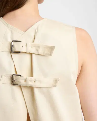 Proenza Schouler Nerina Sleeveless Buckle Top | Thumbnail 4 Proenza Schouler Nerina Sleeveless Buckle Top | Thumbnail 4