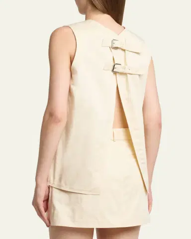 Proenza Schouler Nerina Sleeveless Buckle Top | Thumbnail 7 Proenza Schouler Nerina Sleeveless Buckle Top | Thumbnail 7