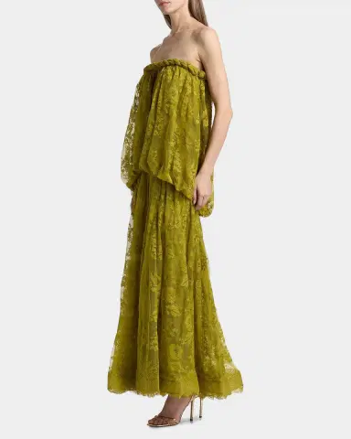 Zimmermann Luna Lace Bandeau Gown | Thumbnail 7 Zimmermann Luna Lace Bandeau Gown | Thumbnail 7