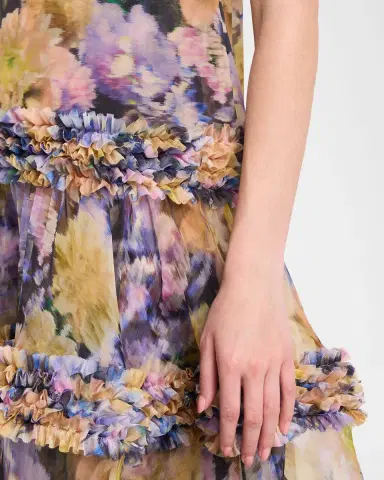 Zimmermann Luna Ruffle Maxi Dress | Thumbnail 4 Zimmermann Luna Ruffle Maxi Dress | Thumbnail 4