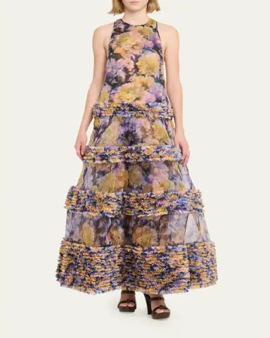 Zimmermann Luna Ruffle Maxi Dress | Thumbnail 6 Zimmermann Luna Ruffle Maxi Dress | Thumbnail 6
