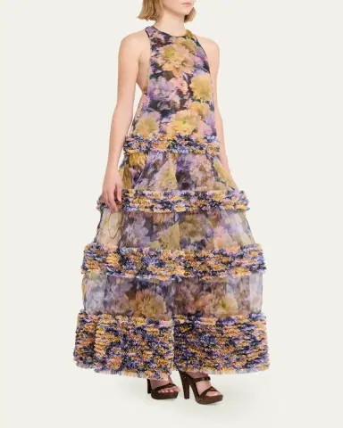 Zimmermann Luna Ruffle Maxi Dress | Thumbnail 8 Zimmermann Luna Ruffle Maxi Dress | Thumbnail 8