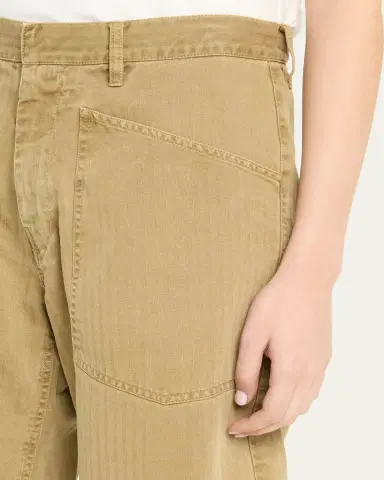 Nili Lotan Shon Herringbone Barrel-Leg Ankle Pants | Thumbnail 5 Nili Lotan Shon Herringbone Barrel-Leg Ankle Pants | Thumbnail 5