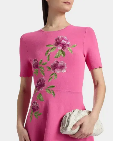 THEIA Petunia Knit Midi Dress | Thumbnail 5 THEIA Petunia Knit Midi Dress | Thumbnail 5