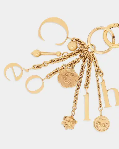 Chloé Symbols Logo Key Ring | Thumbnail 3 Chloé Symbols Logo Key Ring | Thumbnail 3