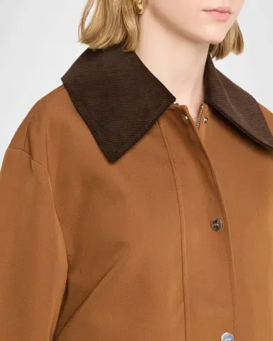 Ganni Heavy Twill Jacket | Thumbnail 5 Ganni Heavy Twill Jacket | Thumbnail 5