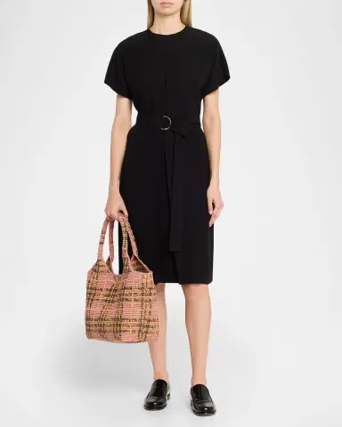 Burberry Extra Large Margate Raffia Check Tote Bag | Thumbnail 6 Burberry Extra Large Margate Raffia Check Tote Bag | Thumbnail 6