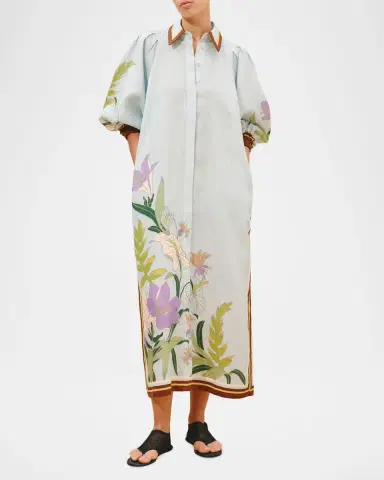 ALÉMAIS Alfie Midi Shirtdress | Thumbnail 2 ALÉMAIS Alfie Midi Shirtdress | Thumbnail 2