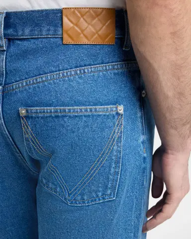 Bottega Veneta Men's Turn-Up Cuff Straight-Leg Jeans | Thumbnail 5 Bottega Veneta Men's Turn-Up Cuff Straight-Leg Jeans | Thumbnail 5