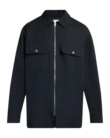 Bottega Veneta Men's Oversized Wool Flap-Pocket Shirt Jacket | Thumbnail 1 Bottega Veneta Men's Oversized Wool Flap-Pocket Shirt Jacket | Thumbnail 1