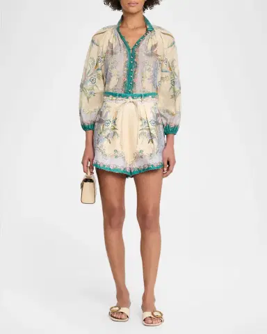 Zimmermann Indra Billow Blouse | Thumbnail 2 Zimmermann Indra Billow Blouse | Thumbnail 2