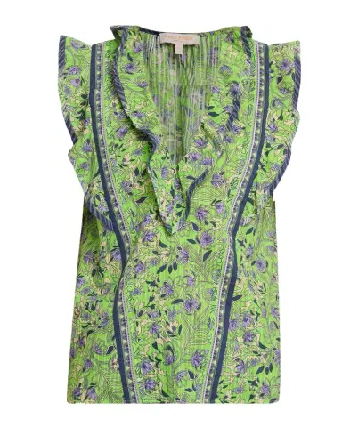 Ramy Brook Samson Printed Cotton Top | Thumbnail 1 Ramy Brook Samson Printed Cotton Top | Thumbnail 1