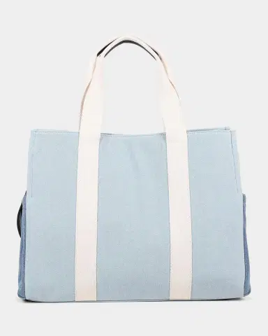 Chloé Cotton Denim Changing Bag | Thumbnail 2 Chloé Cotton Denim Changing Bag | Thumbnail 2